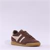 Gola Tornado Retro Gumsole Trainer - Dark Brown Gold